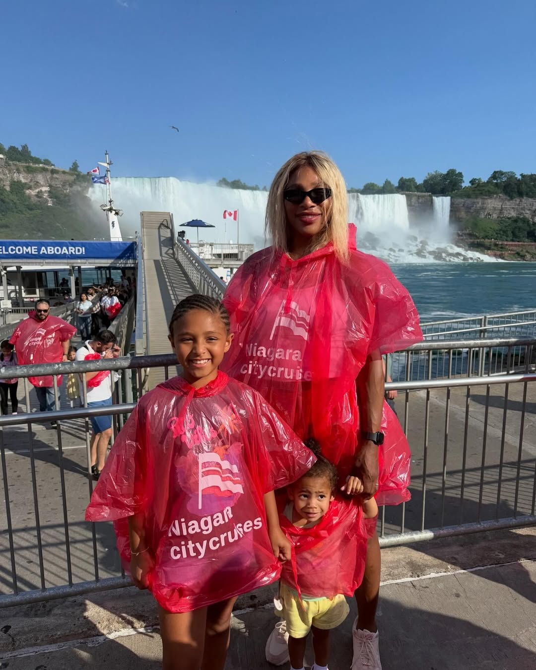 Serena Williams Takes Her Daughters On An Epic 7 Wonders Of The World Tour