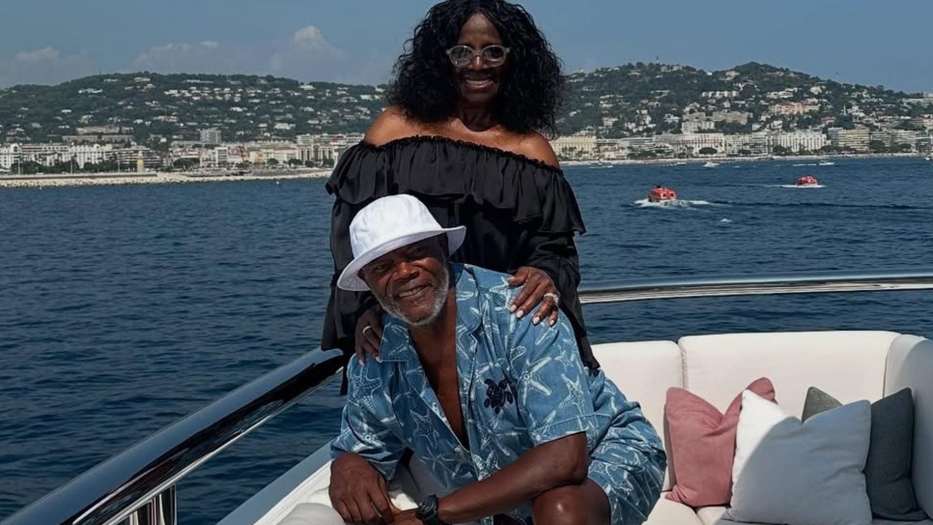 Samuel L. Jackson And Wife LaTanya Richardson Celebrate 45 Years Of Marriage With Glamorous Cannes Trip