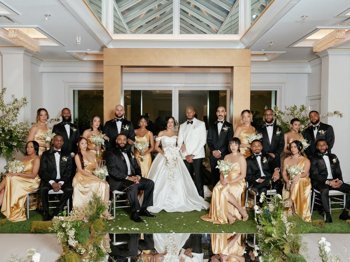 Bridal Bliss: Sidnee And Bryant’s Luxe Wedding Was A Floral-Filled Nod To The Gilded Age