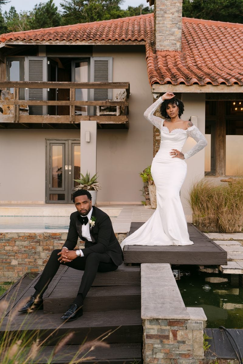 Exclusive: Inside Raynell 'Supa Cent' Steward And Ray 'Rayzor' Breaux's Gorgeous, Guest-Free Wedding In Puerto Rico