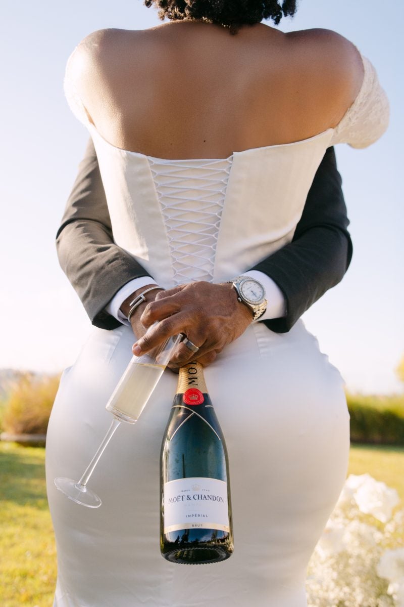 Exclusive: Inside Raynell 'Supa Cent' Steward And Ray 'Rayzor' Breaux's Gorgeous, Guest-Free Wedding In Puerto Rico