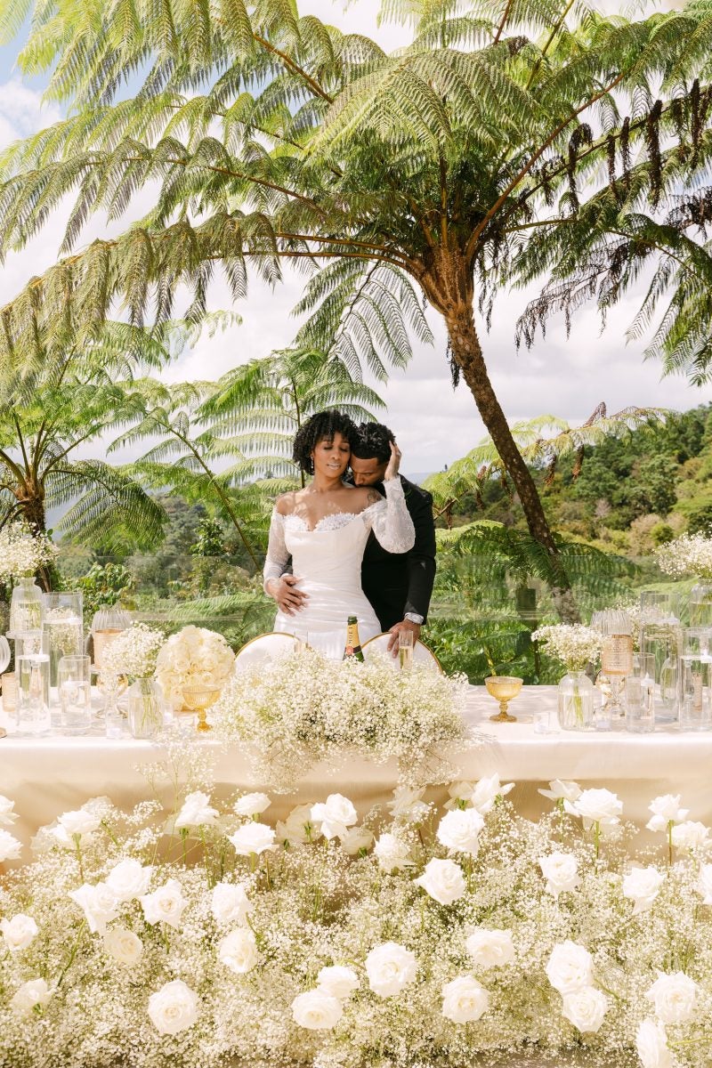 Exclusive: Inside Raynell 'Supa Cent' Steward And Ray 'Rayzor' Breaux's Gorgeous, Guest-Free Wedding In Puerto Rico