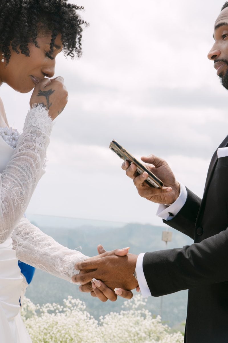 Exclusive: Inside Raynell 'Supa Cent' Steward And Ray 'Rayzor' Breaux's Gorgeous, Guest-Free Wedding In Puerto Rico