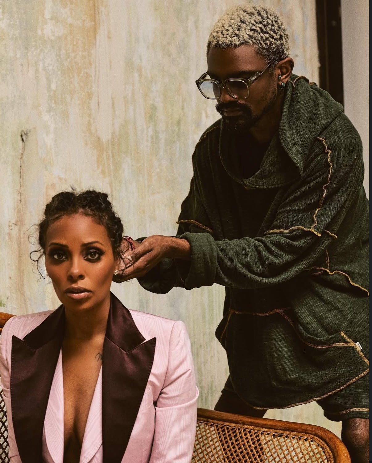 In The Chair With: Shaboozey’s Groomer Coree Moreno