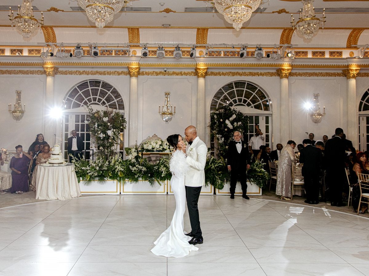 Bridal Bliss: Sidnee And Bryant’s Luxe Wedding Was A Floral-Filled Nod To The Gilded Age