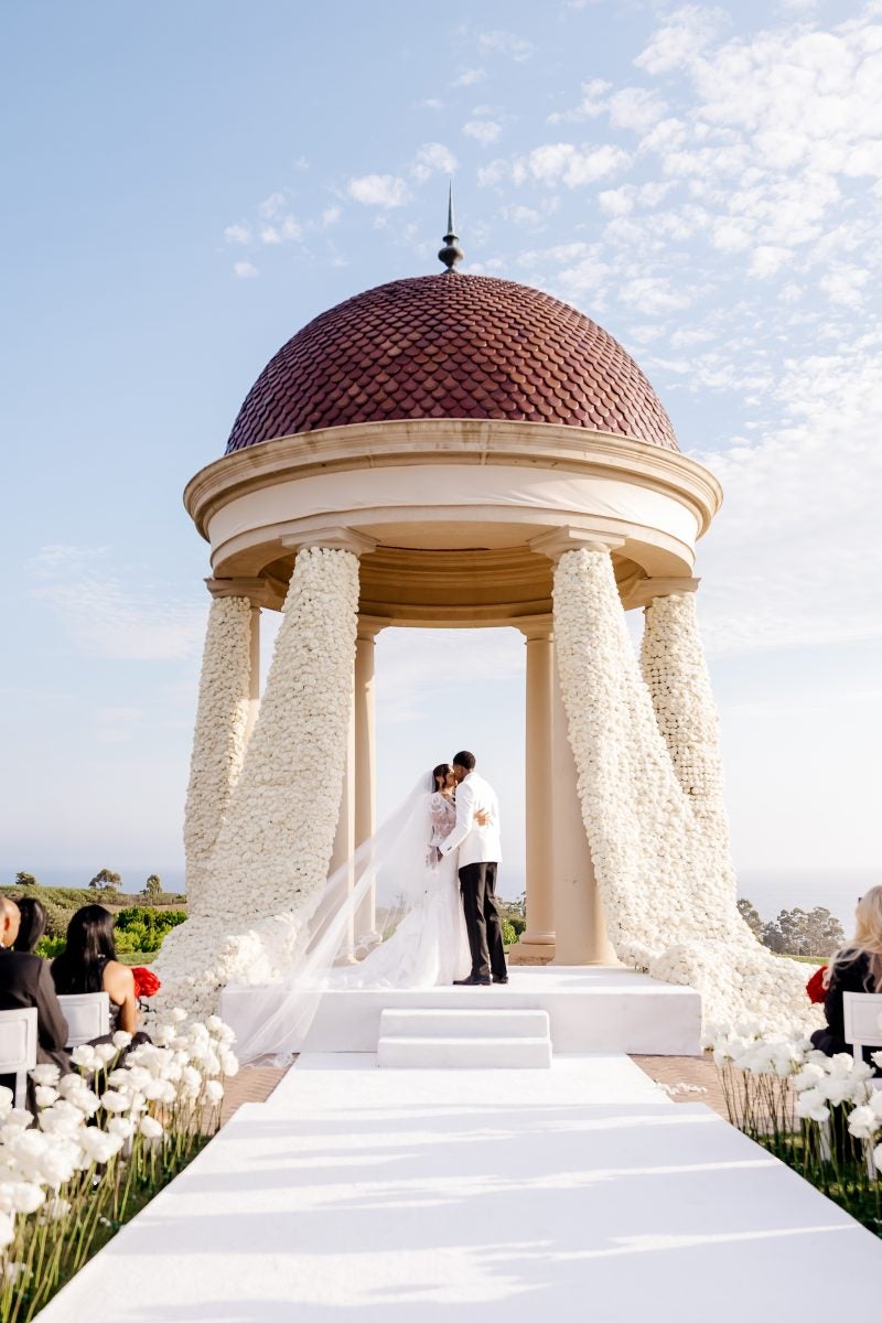 Exclusive: NBA Elite Showed Up For Bradley Beal And Kamiah Adams’s Stunning Cali Wedding