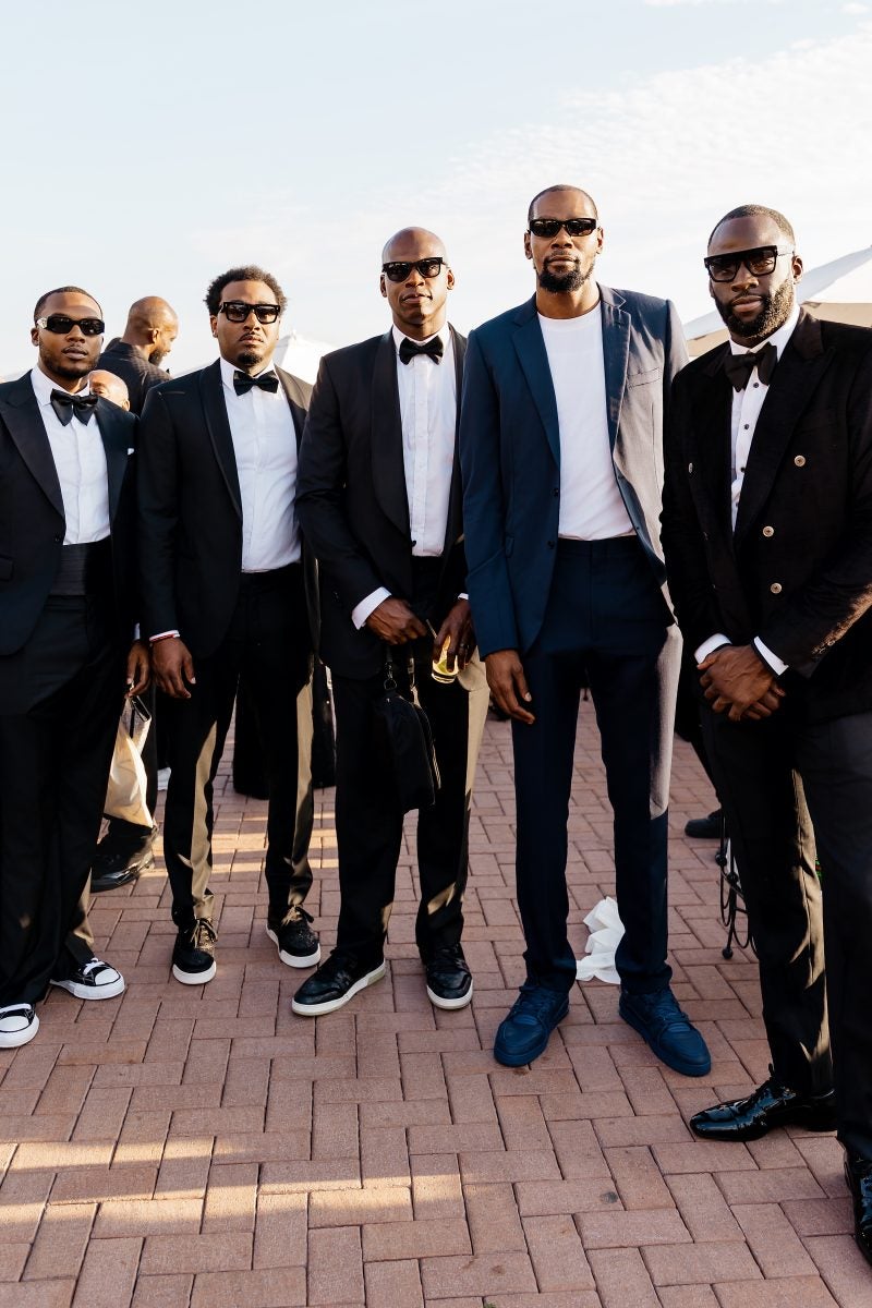 Exclusive: NBA Elite Showed Up For Bradley Beal And Kamiah Adams’s Stunning Cali Wedding