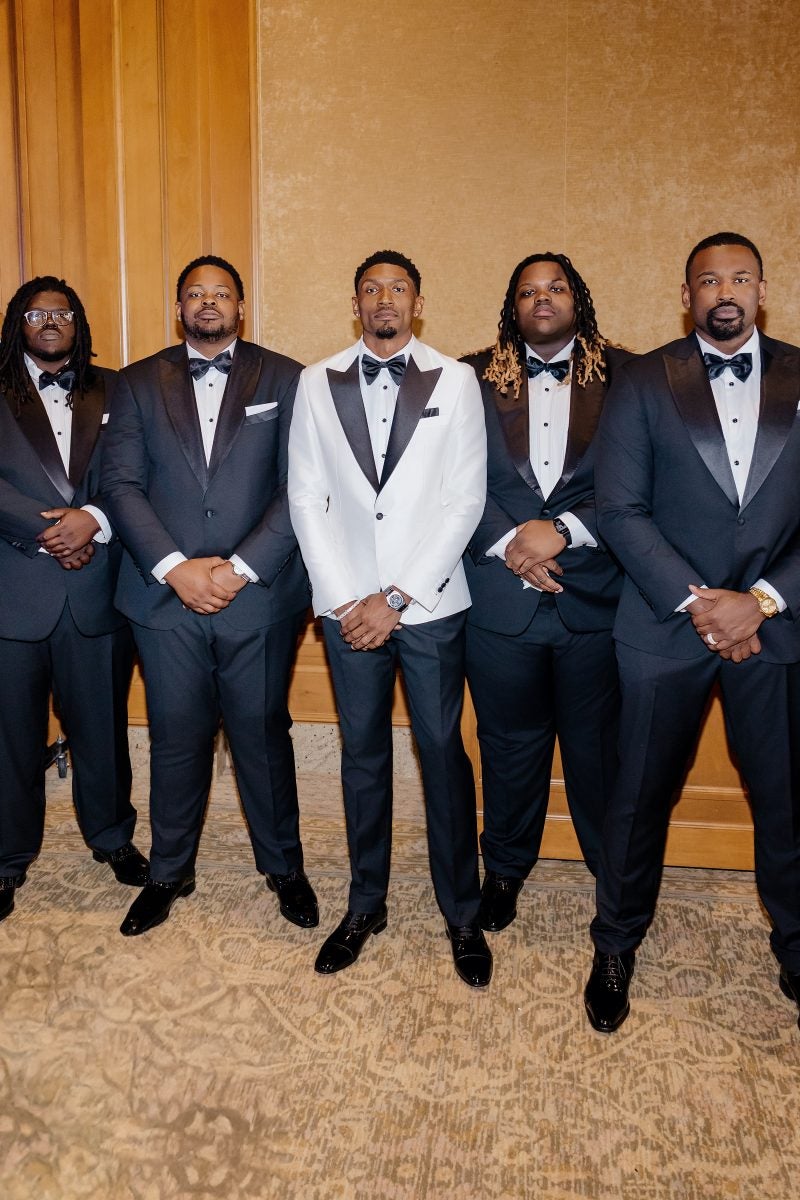 Exclusive: NBA Elite Showed Up For Bradley Beal And Kamiah Adams’s Stunning Cali Wedding