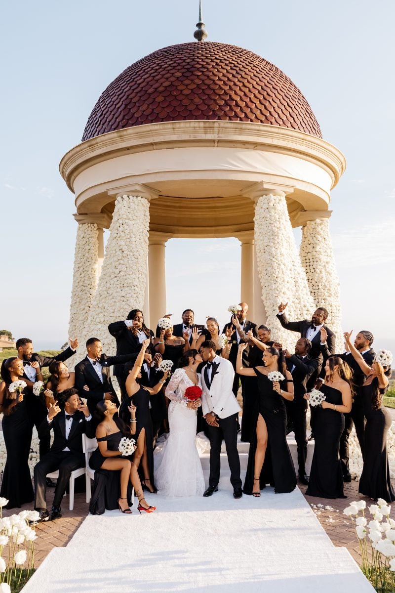 Exclusive: NBA Elite Showed Up For Bradley Beal And Kamiah Adams’s Stunning Cali Wedding