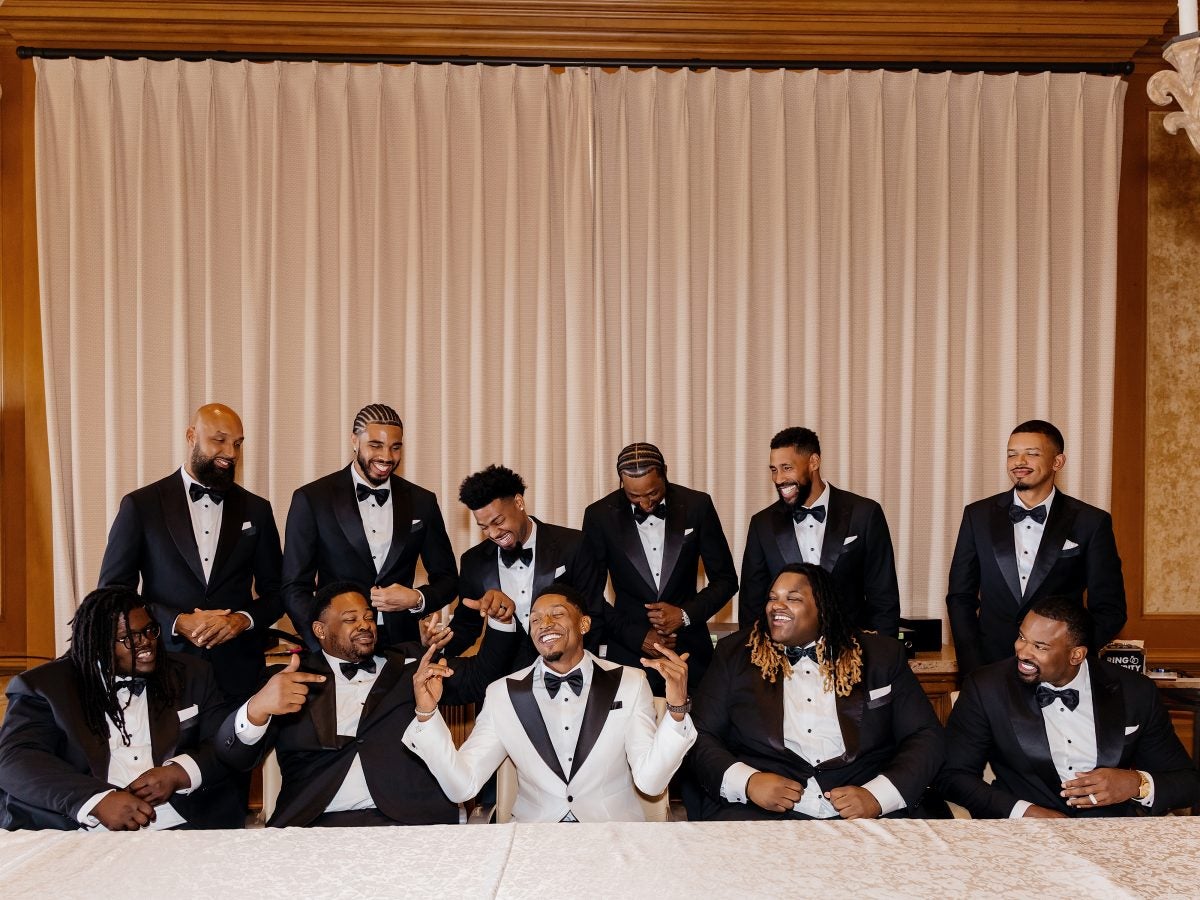 Exclusive: NBA Elite Showed Up For Bradley Beal And Kamiah Adams’s Stunning Cali Wedding