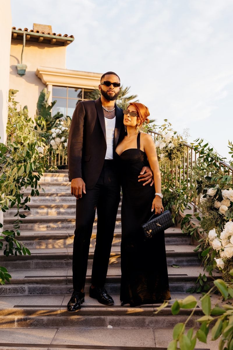 Exclusive: NBA Elite Showed Up For Bradley Beal And Kamiah Adams’s Stunning Cali Wedding