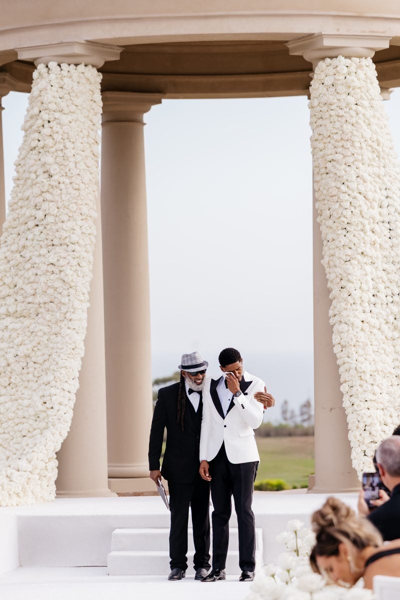 Exclusive: NBA Elite Showed Up For Bradley Beal And Kamiah Adams’s Stunning Cali Wedding