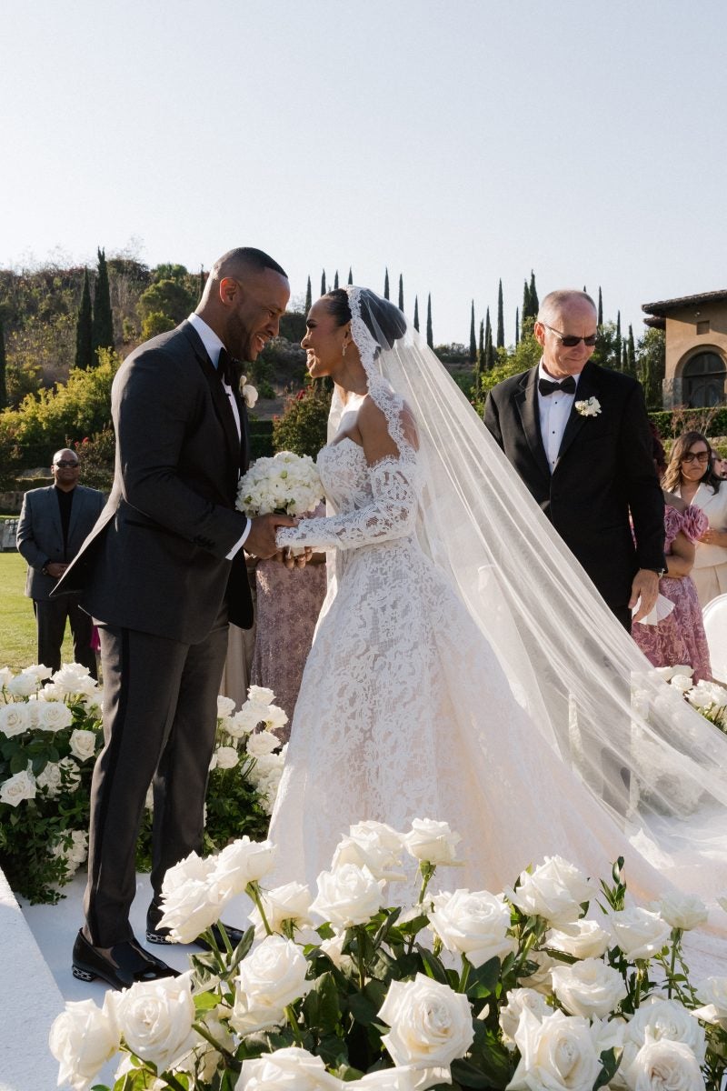Exclusive: Inside DeVon Franklin And Maria Castillo's Star-Studded Wedding In Beverly Hills