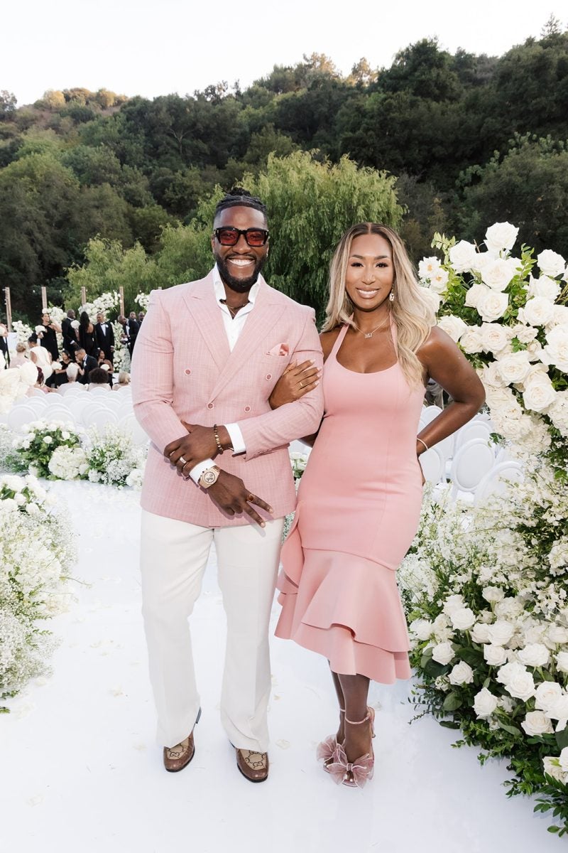 Exclusive: Inside DeVon Franklin And Maria Castillo's Star-Studded Wedding In Beverly Hills