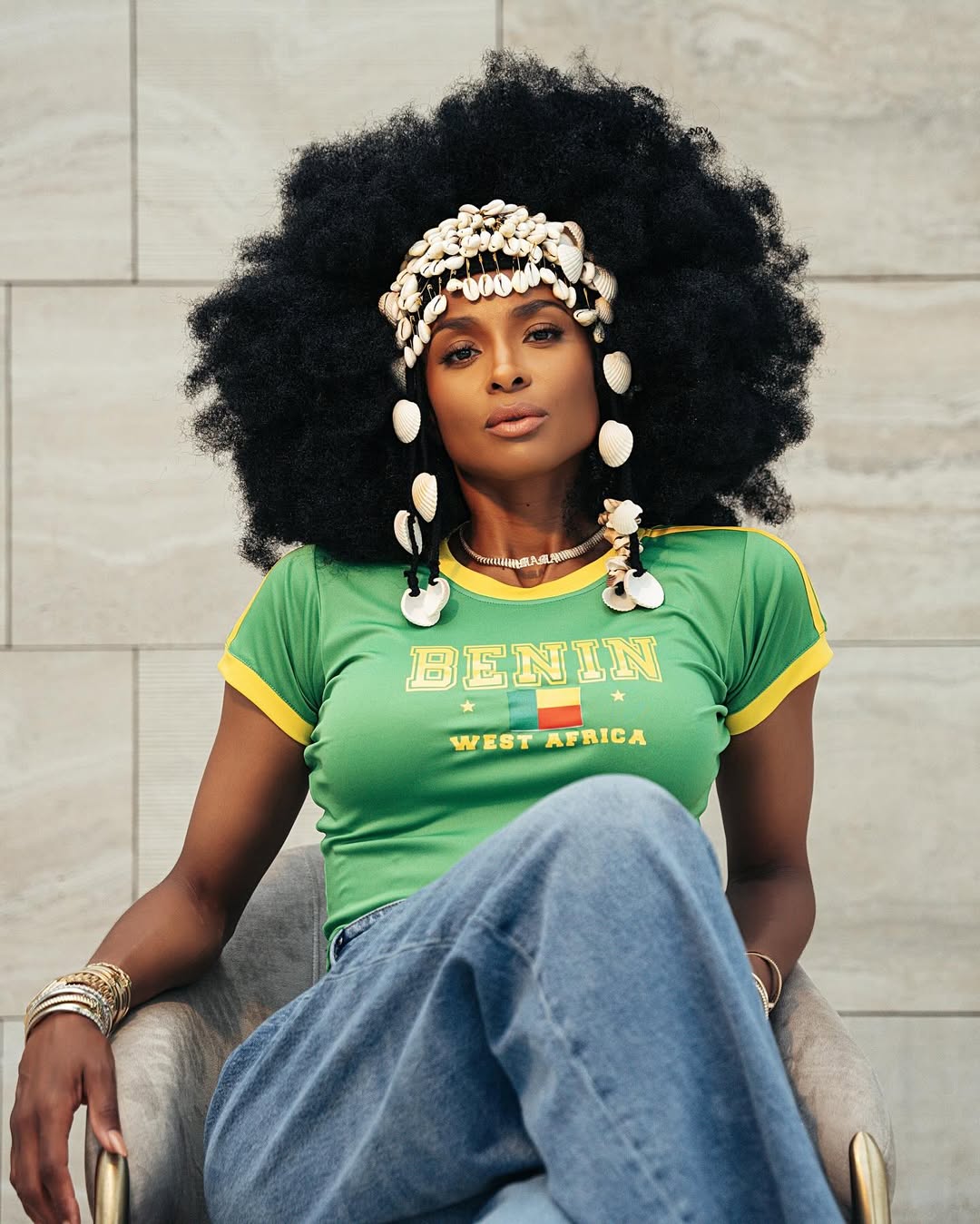 Ciara Just Turned Her Afro Into A Beaded Work Of Art