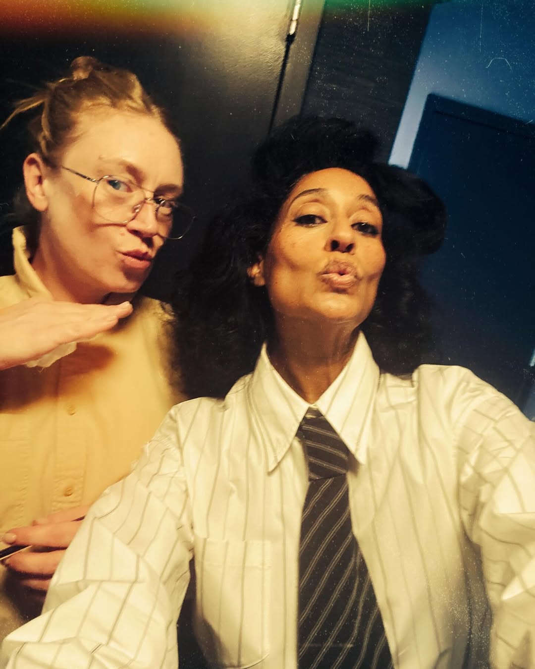 Tracee Ellis Ross Channels Diana Ross With Fluffy Blowout