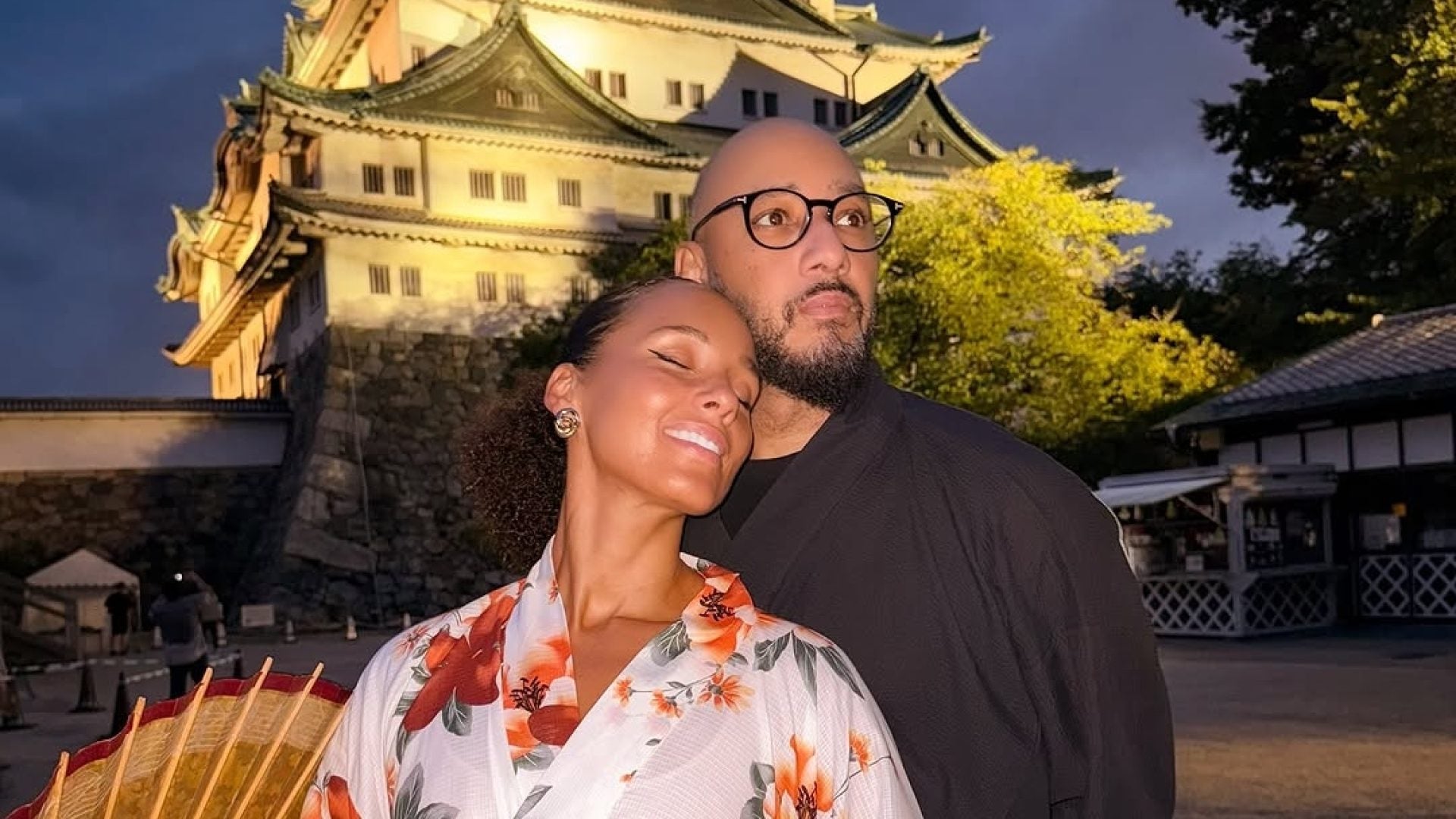 Alicia Keys And Her Family Enjoy Work And Play In Japan