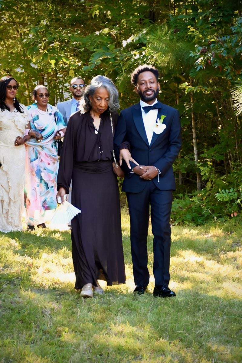 Bridal Bliss: Jordan And Layla's Wedding Day Started With Vows In A Garden And Ended At A Comedy Club