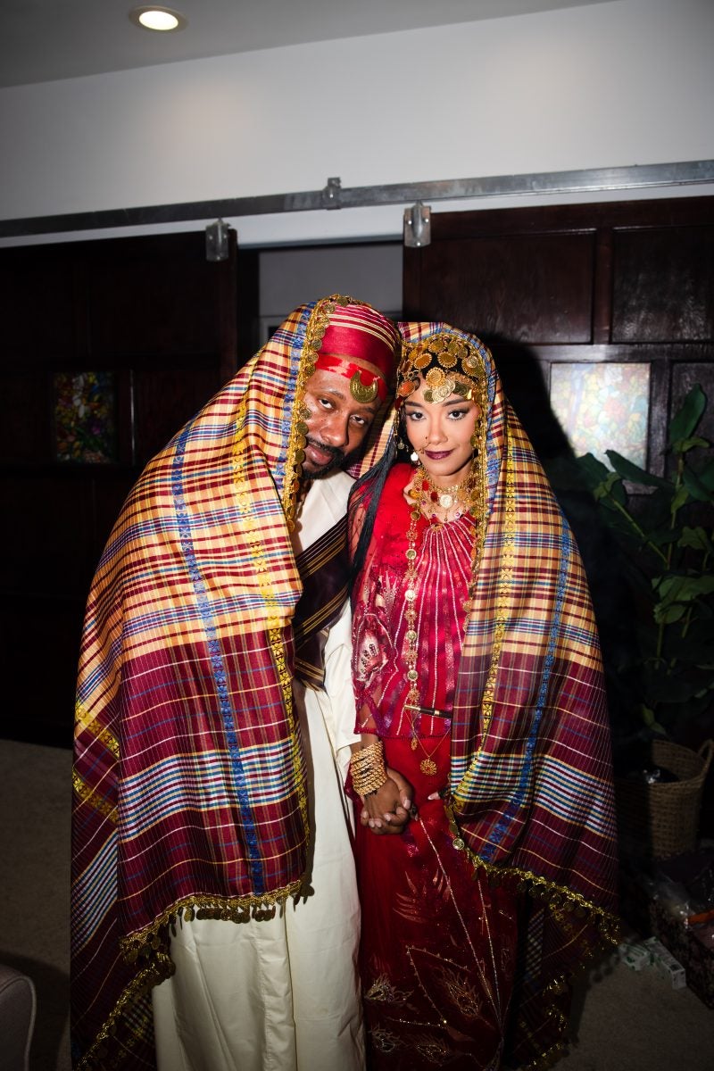 Bridal Bliss: Jordan And Layla's Wedding Day Started With Vows In A Garden And Ended At A Comedy Club