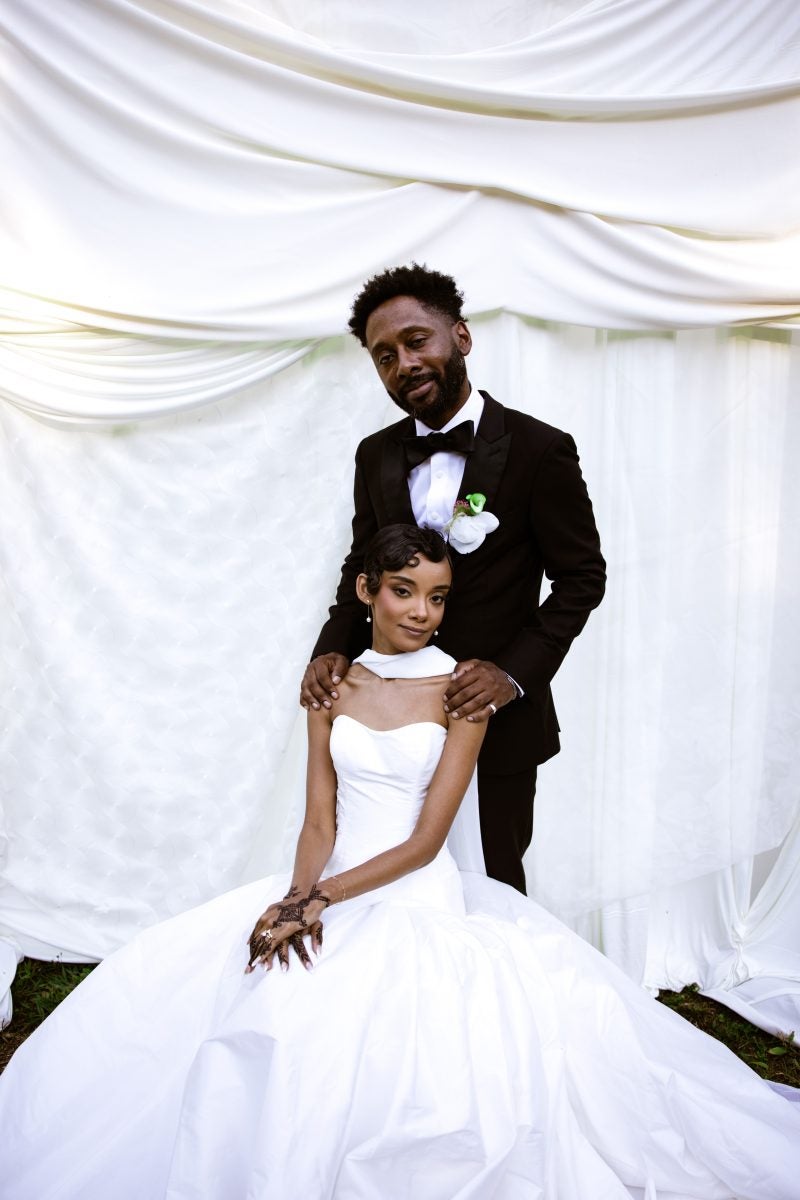 Bridal Bliss: Jordan And Layla's Wedding Day Started With Vows In A Garden And Ended At A Comedy Club