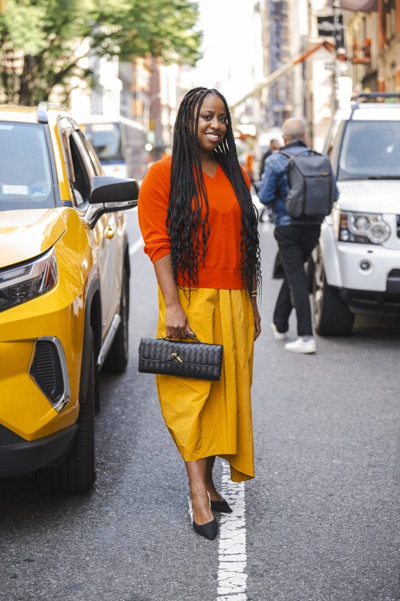 Best Fashion Street Style Moment From NYFW SS26 Day Three
