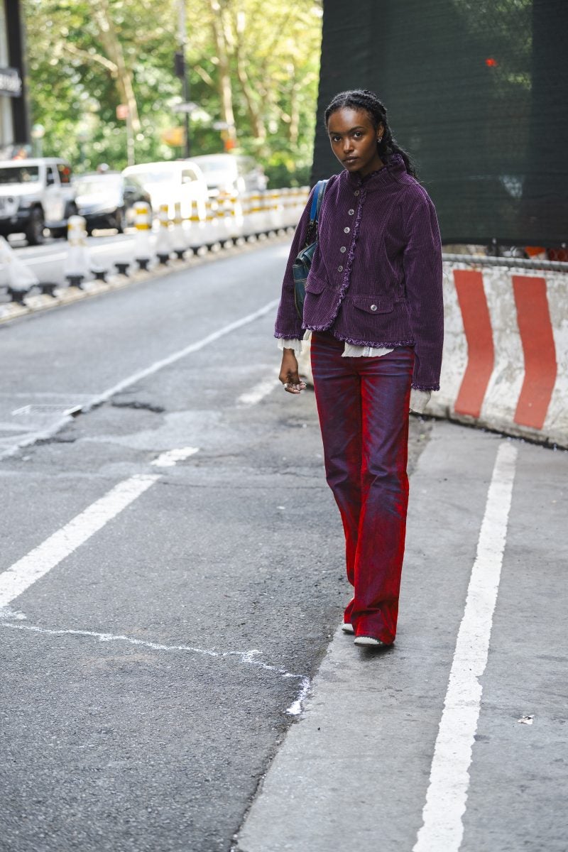 Best Fashion Street Style Moment From NYFW SS26 Day Three
