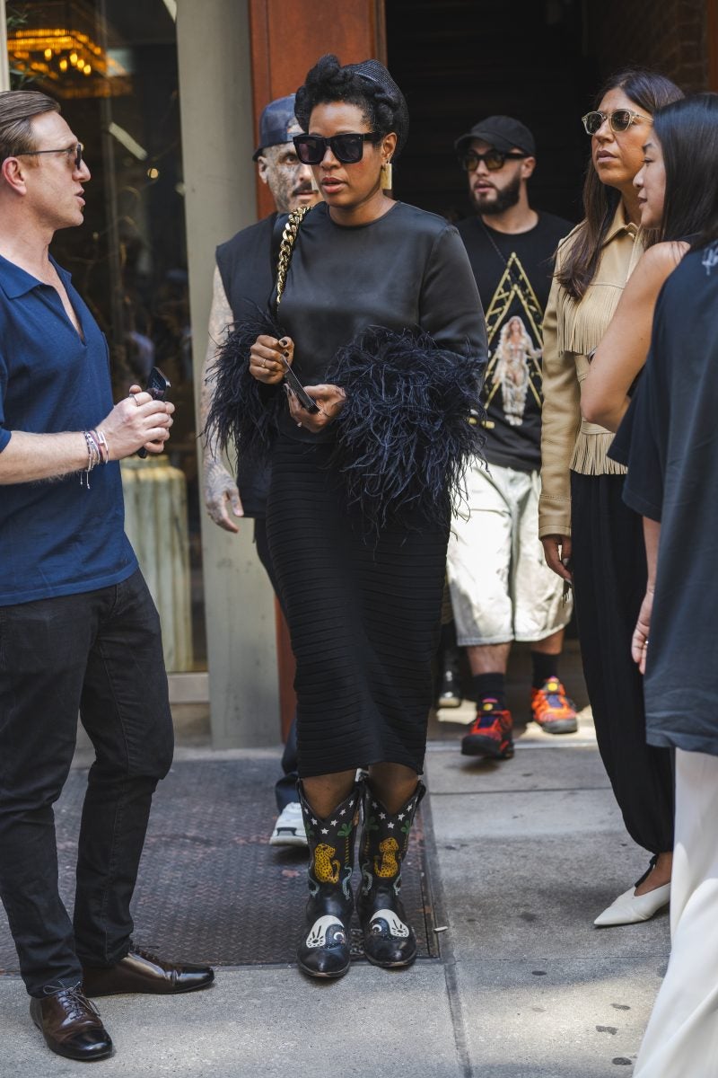 Best Fashion Street Style Moment From NYFW SS26 Day Three
