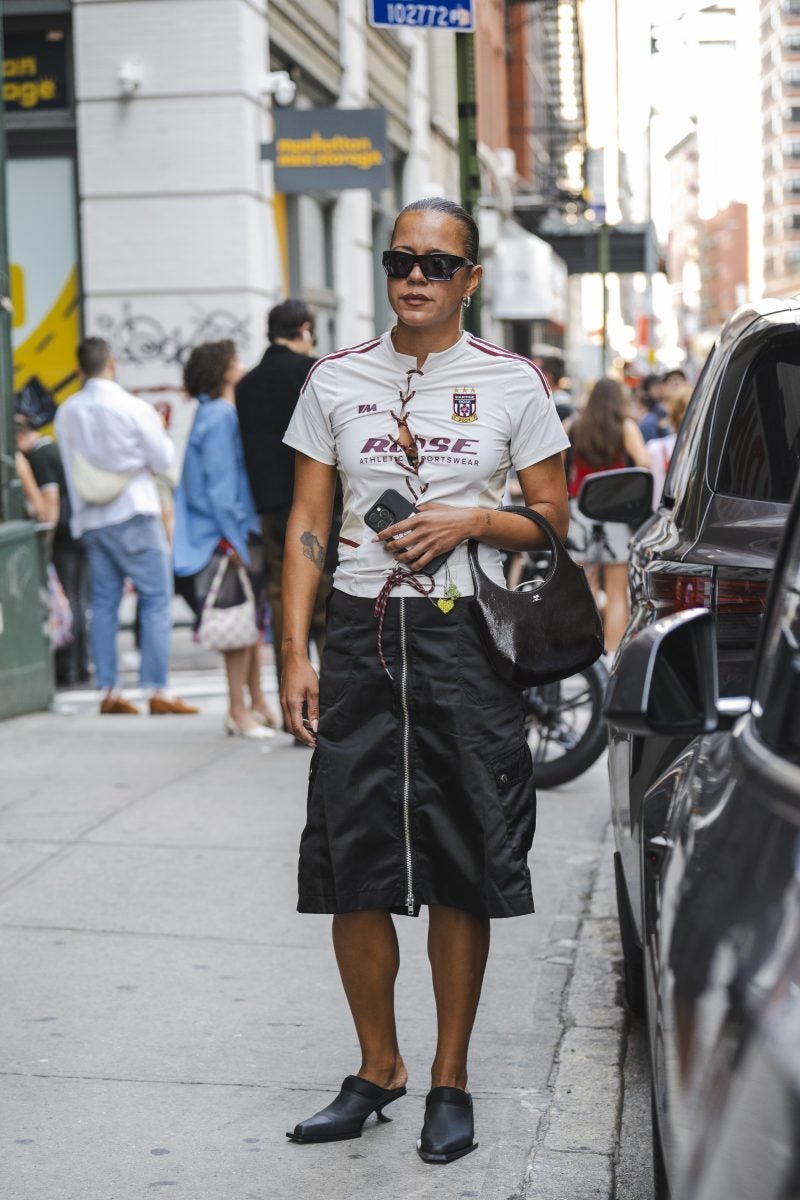 Best Fashion Street Style Moment From NYFW SS26 Day Three

