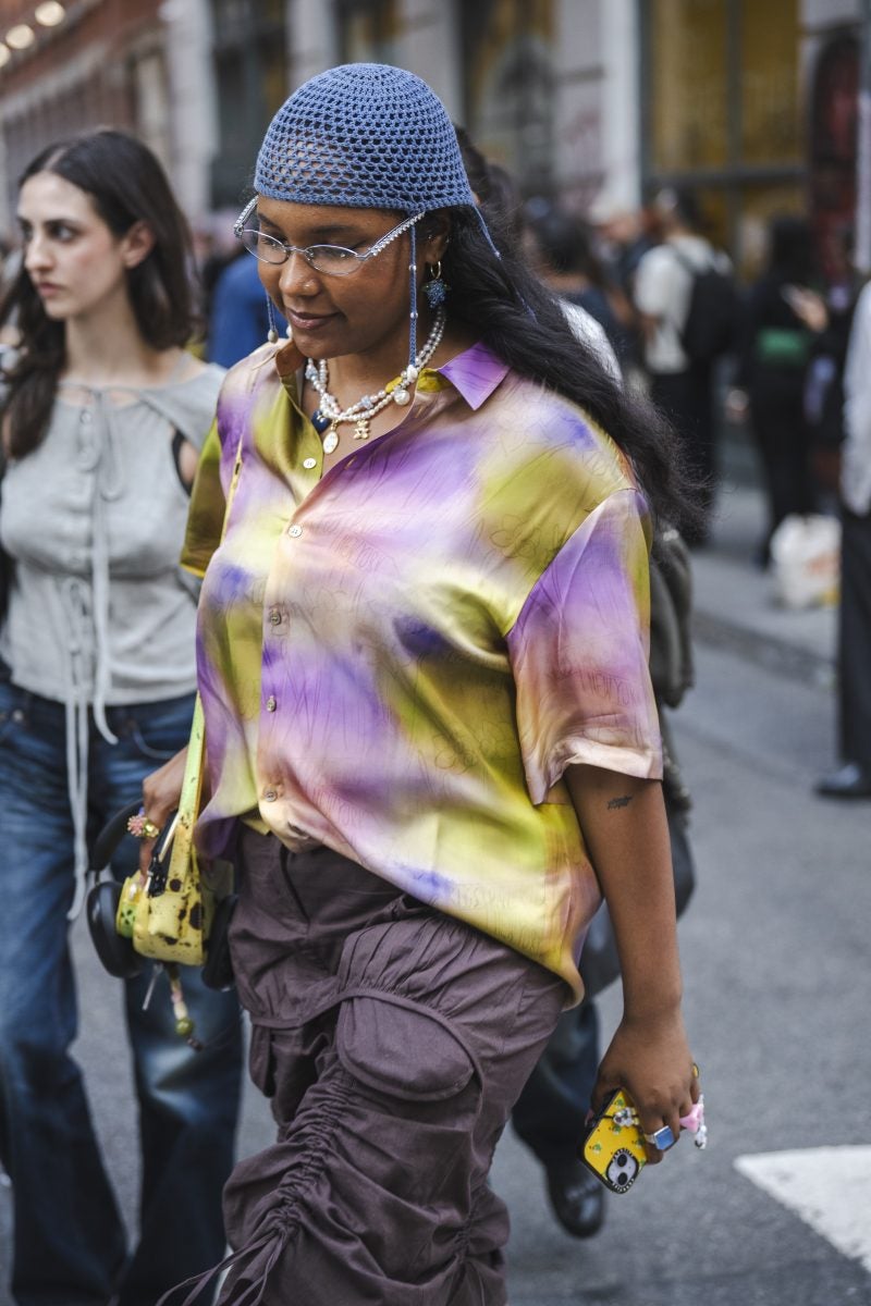 Best Fashion Street Style Moment From NYFW SS26 Day Three
