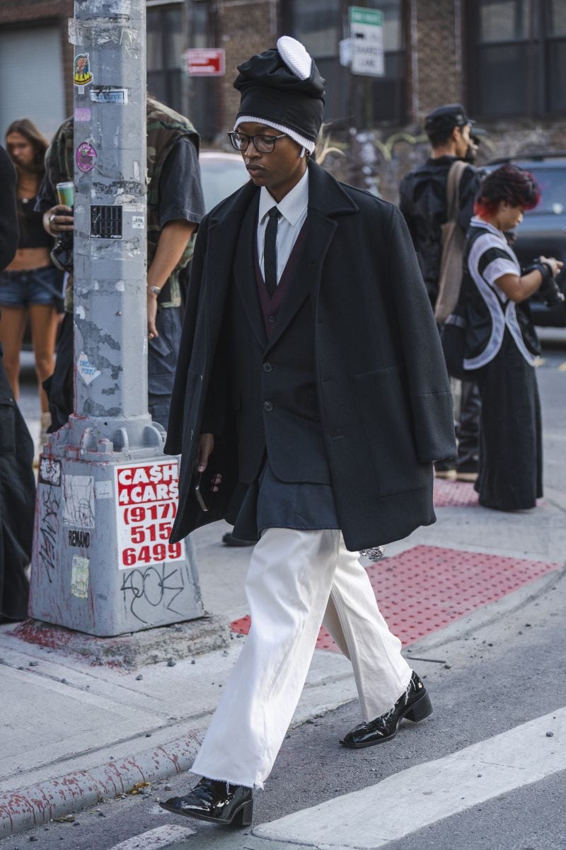 Best Fashion Street Style Moment From NYFW SS26 Day Three
