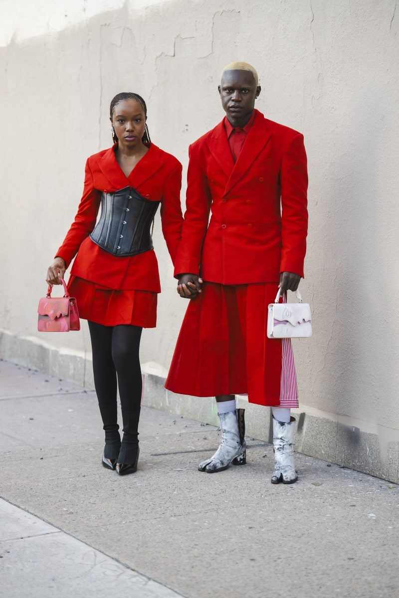 Best Fashion Street Style Moment From NYFW SS26 Day Three
