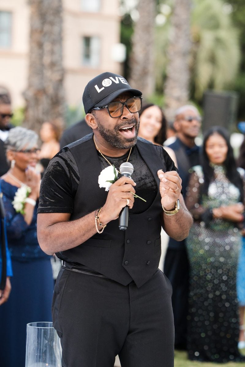 Bridal Bliss: Comedian Earthquake And Rashida Miller Wed With Help From Johnny Gill, Bobby Brown And Comedy Legends