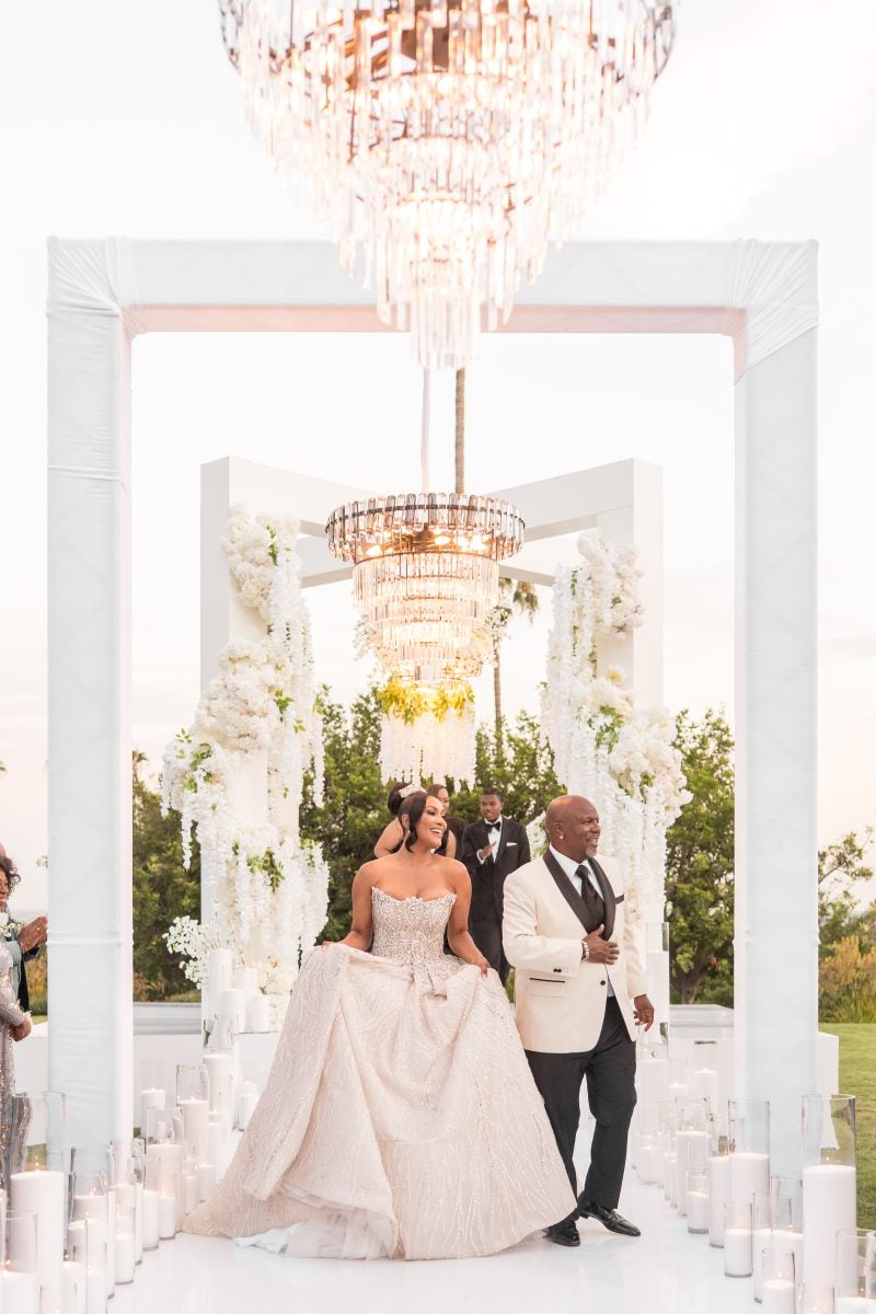 Bridal Bliss: Comedian Earthquake And Rashida Miller Wed With Help From Johnny Gill, Bobby Brown And Comedy Legends
