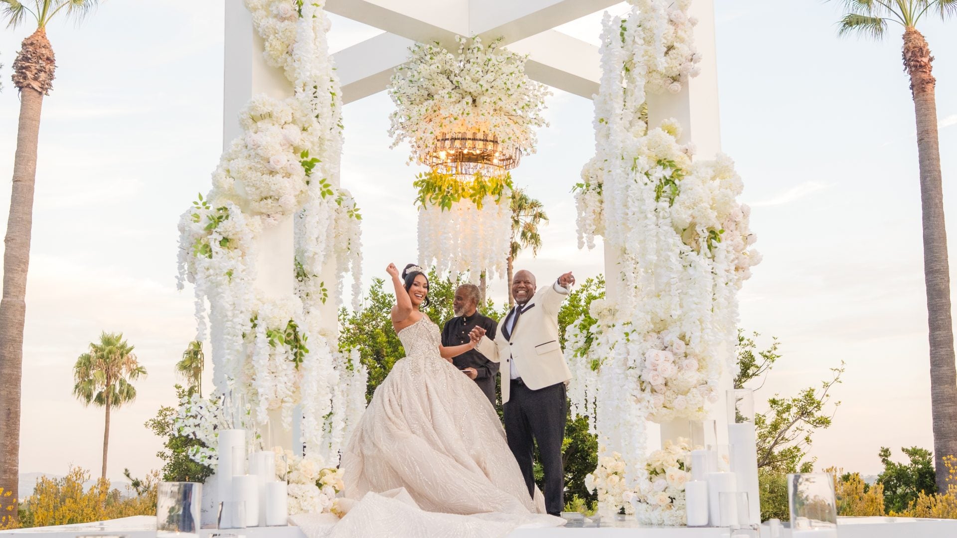 Bridal Bliss: Comedian Earthquake And Rashida Miller Wed With Help From Johnny Gill, Bobby Brown And Comedy Legends