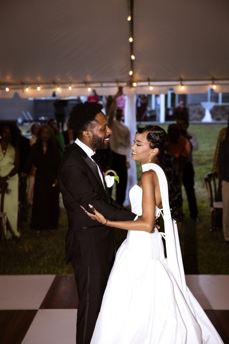 Bridal Bliss: Jordan And Layla's Wedding Day Started With Vows In A Garden And Ended At A Comedy Club