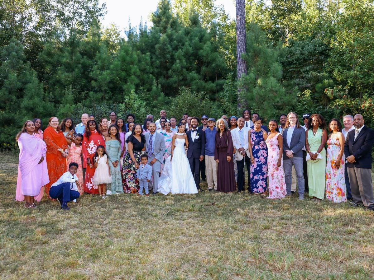 Bridal Bliss: Jordan And Layla's Wedding Day Started With Vows In A Garden And Ended At A Comedy Club