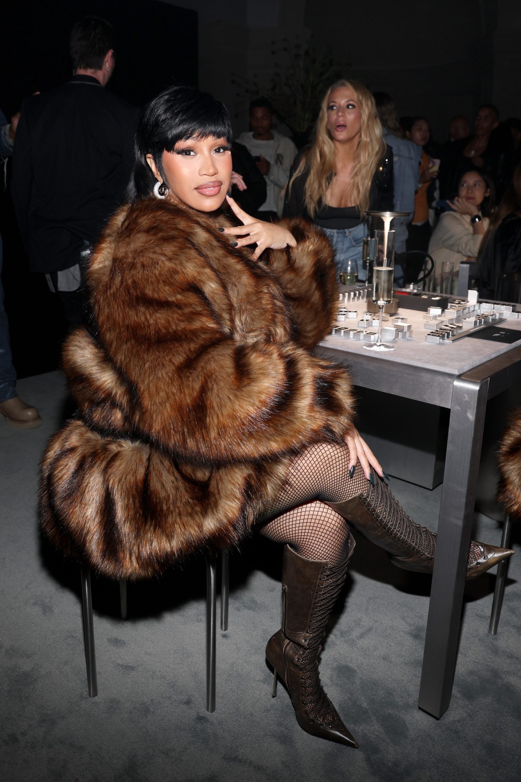 Cardi B’s Beauty Look Shut Down Alexander Wang’s Show