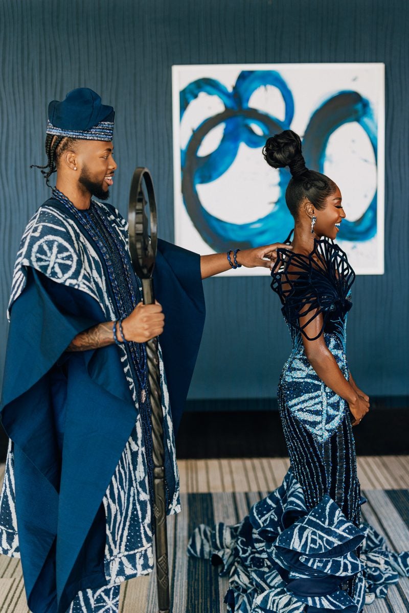 Bridal Bliss: 30 Breathtaking Photos From Lifestyle Influencer Gina B. And Yanis Nyantenji's Wedding Celebration