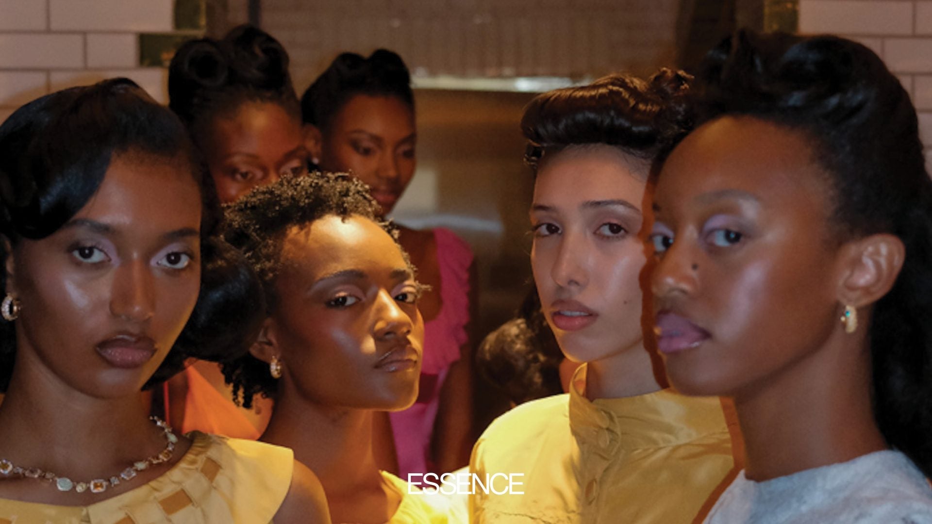 ESSENCE Beauty Diary: House of Aama SS26 Channeled 1940s-Meets-Modern Glamour