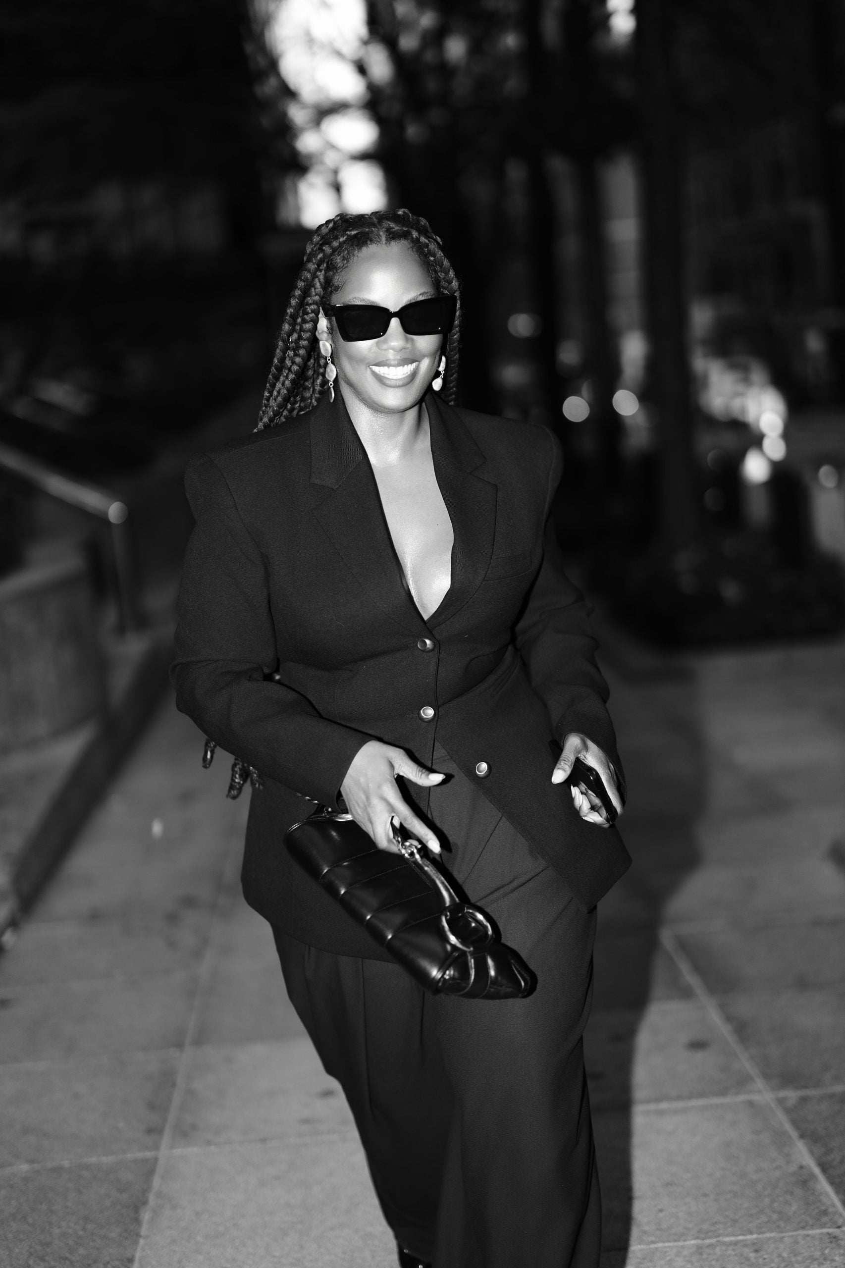 Novi Brown Brought Bold Braids And Soft Glam To NYFW