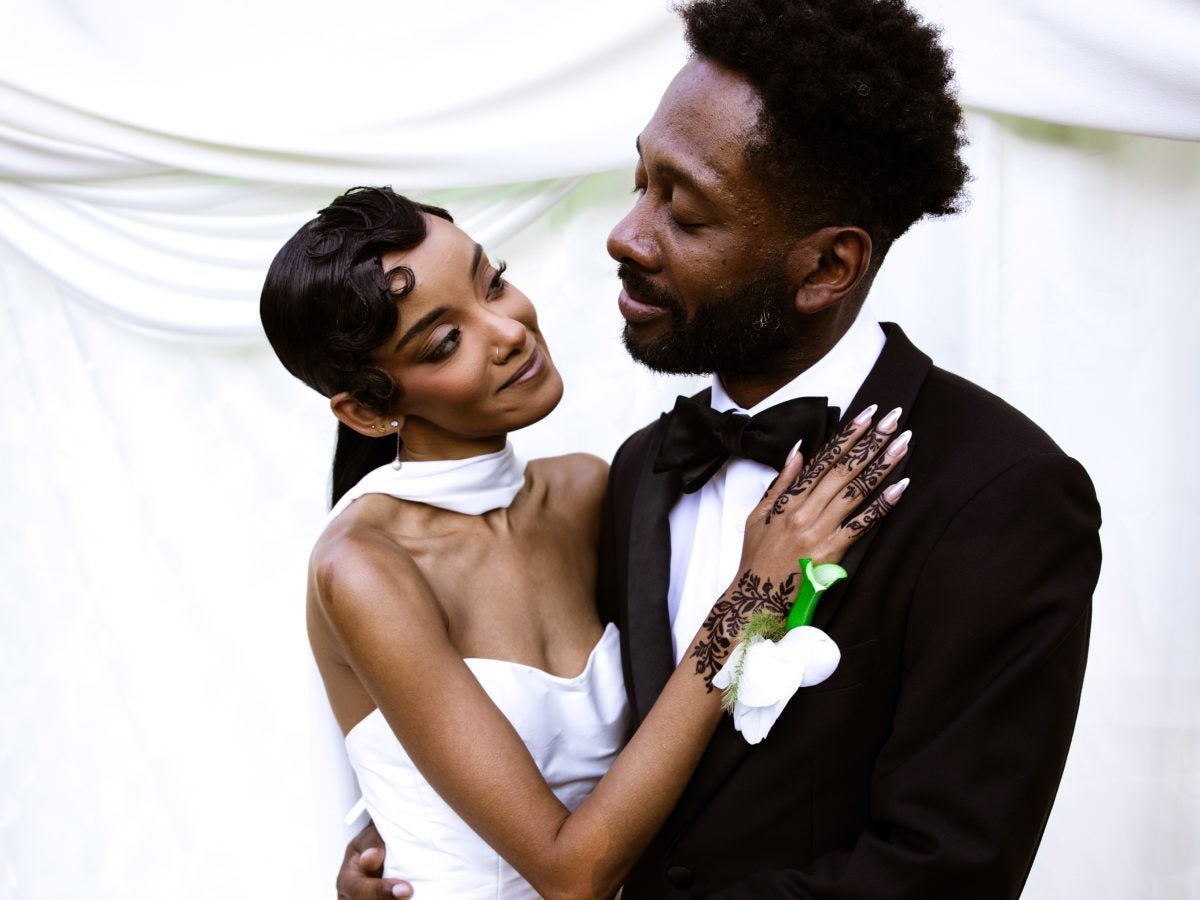 Bridal Bliss: Jordan And Layla's Wedding Day Started With Vows In A Garden And Ended At A Comedy Club