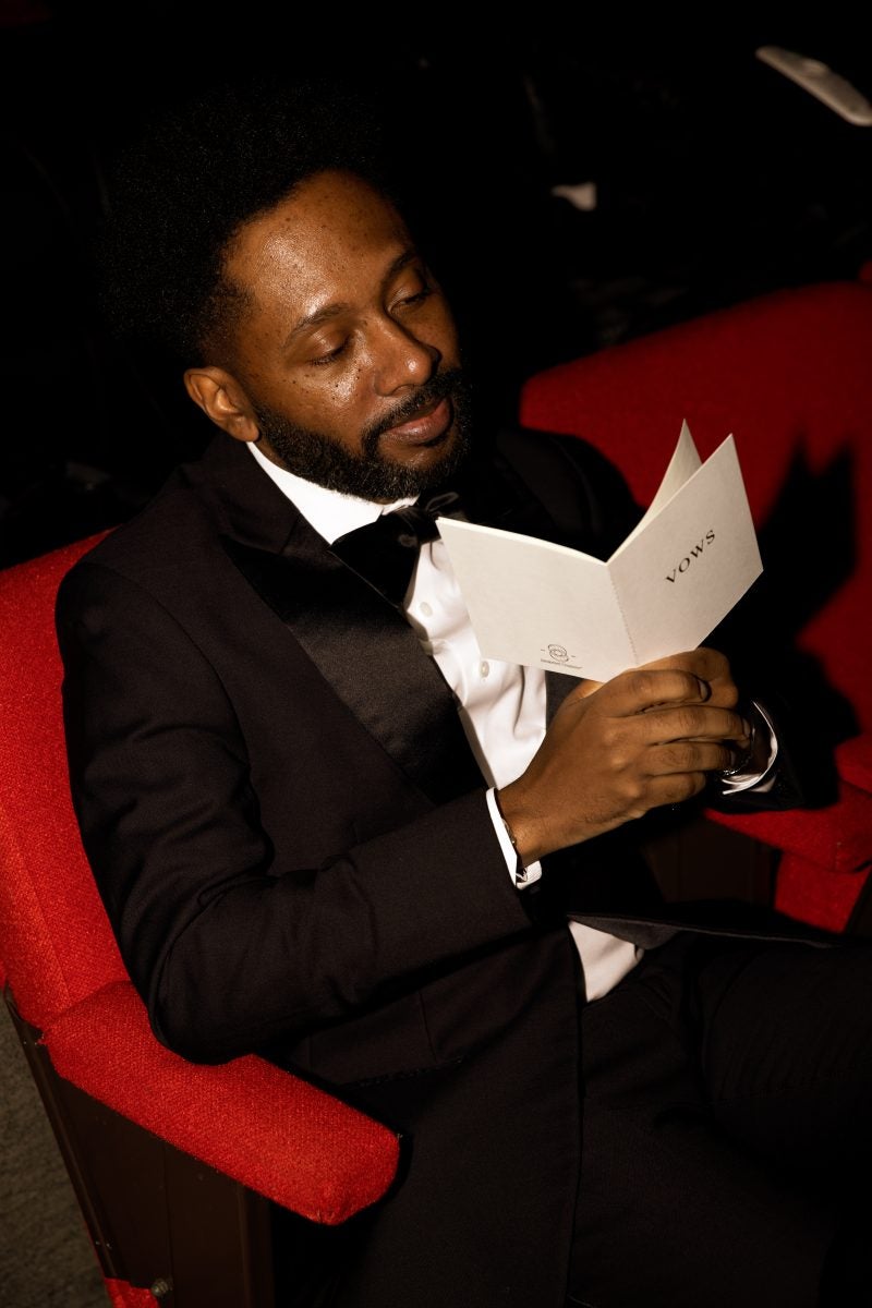 Bridal Bliss: Jordan And Layla's Wedding Day Started With Vows In A Garden And Ended At A Comedy Club