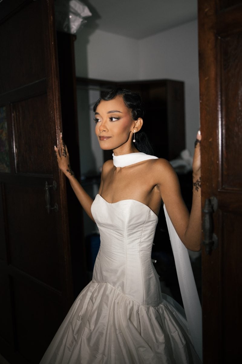 Bridal Bliss: Jordan And Layla's Wedding Day Started With Vows In A Garden And Ended At A Comedy Club