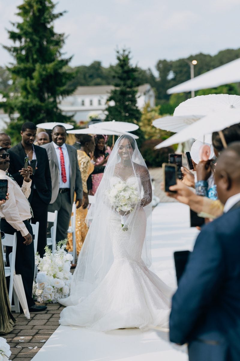 Bridal Bliss: 30 Breathtaking Photos From Lifestyle Influencer Gina B. And Yanis Nyantenji's Wedding Celebration
