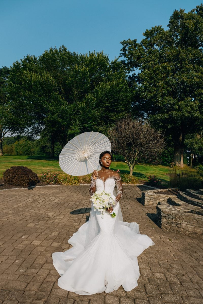 Bridal Bliss: 30 Breathtaking Photos From Lifestyle Influencer Gina B. And Yanis Nyantenji's Wedding Celebration