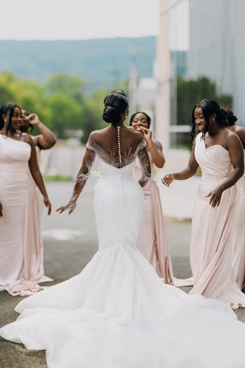 Bridal Bliss: 30 Breathtaking Photos From Lifestyle Influencer Gina B. And Yanis Nyantenji's Wedding Celebration