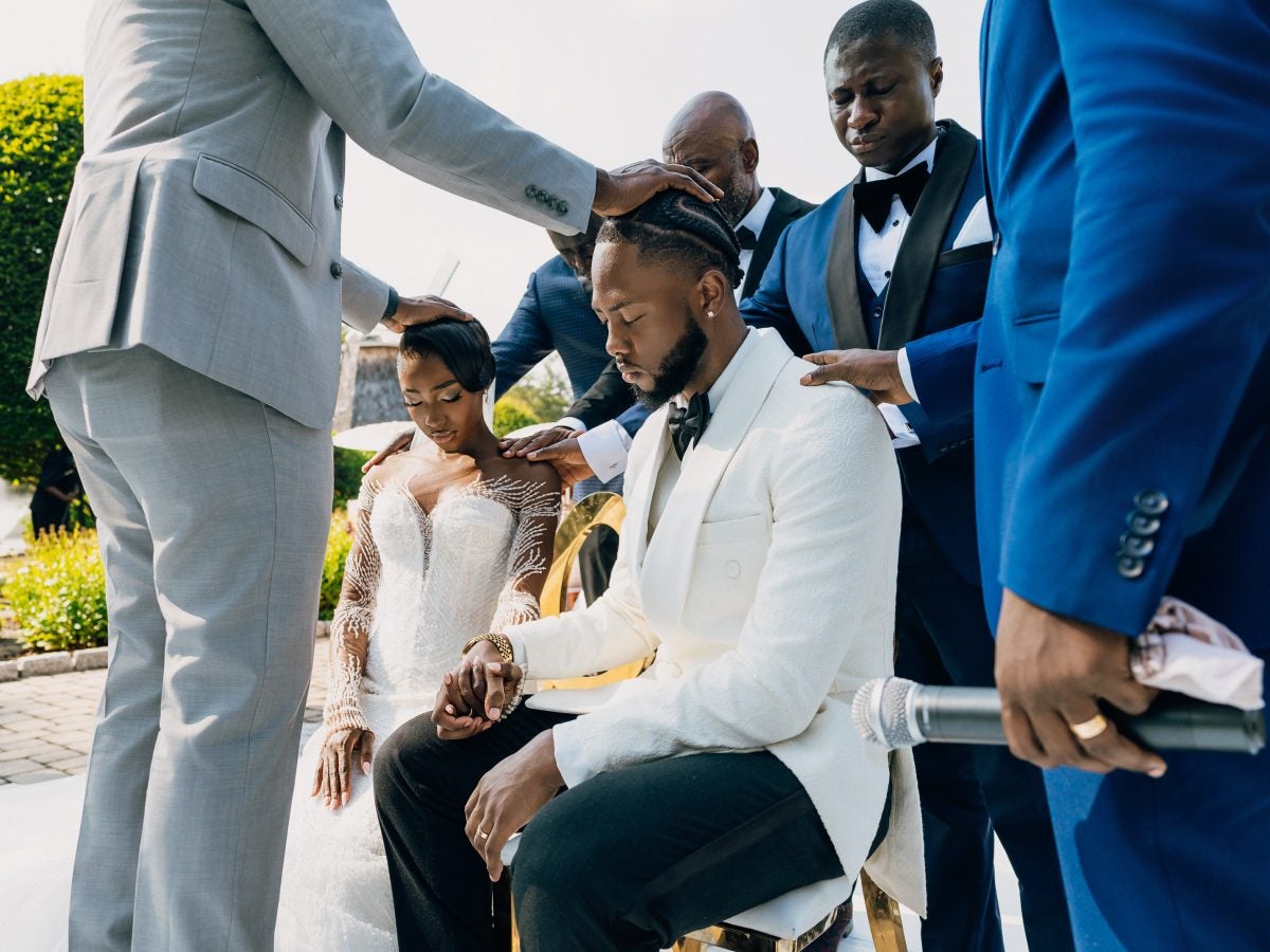 Bridal Bliss: 30 Breathtaking Photos From Lifestyle Influencer Gina B. And Yanis Nyantenji's Wedding Celebration