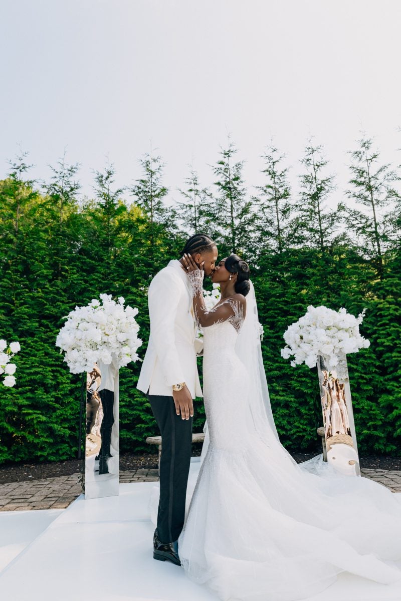 Bridal Bliss: 30 Breathtaking Photos From Lifestyle Influencer Gina B. And Yanis Nyantenji's Wedding Celebration