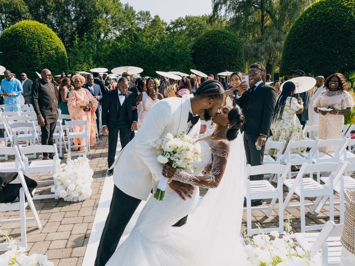 Bridal Bliss: 30 Breathtaking Photos From Lifestyle Influencer Gina B. And Yanis Nyantenji's Wedding Celebration