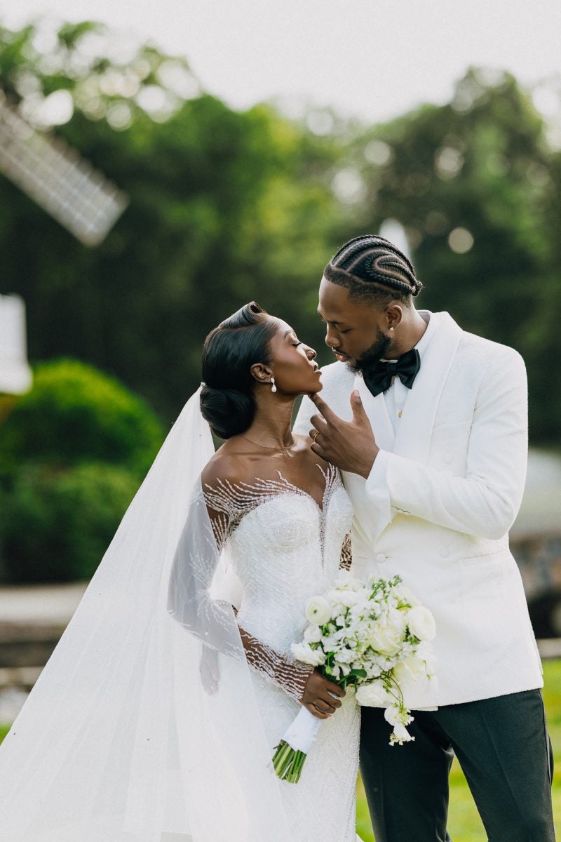 Bridal Bliss: 30 Breathtaking Photos From Lifestyle Influencer Gina B. And Yanis Nyantenji's Wedding Celebration